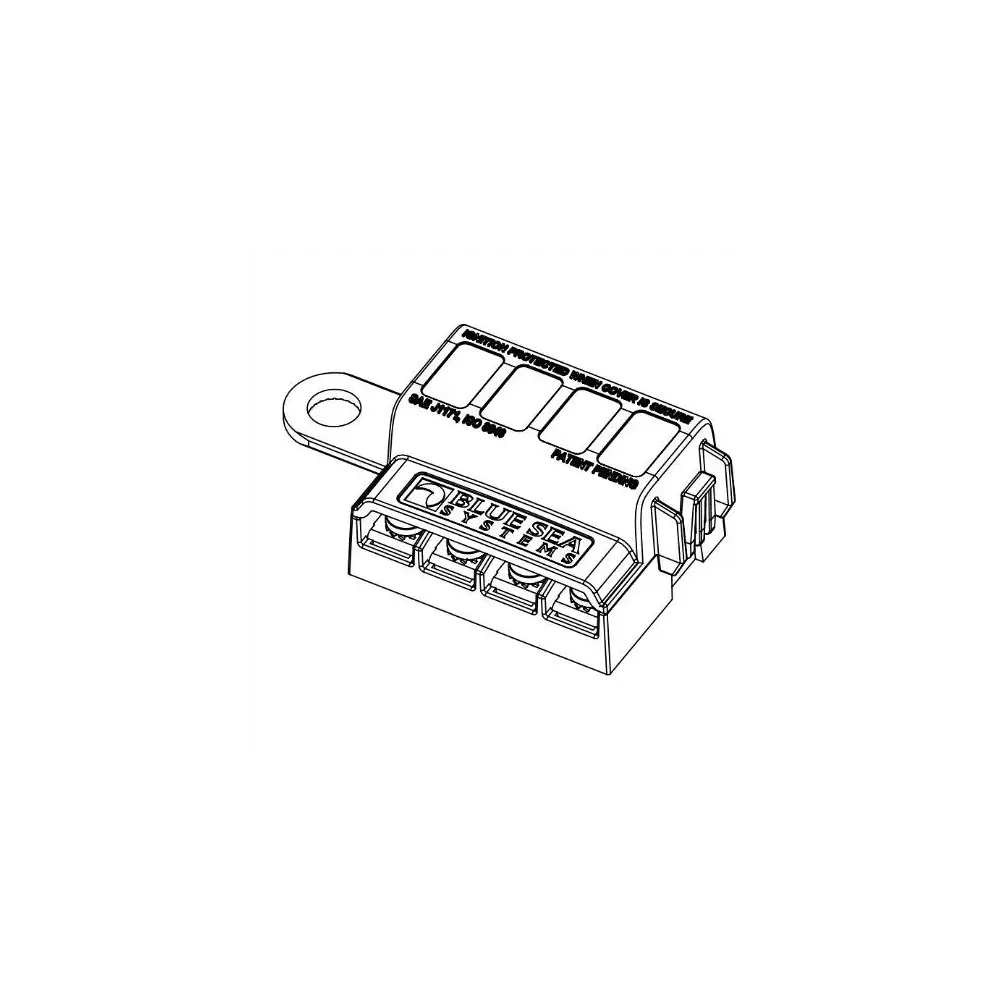 ST Blade Fuse Block - 32 Volt DC/100 Amps - BLS5023-BSS - view 2